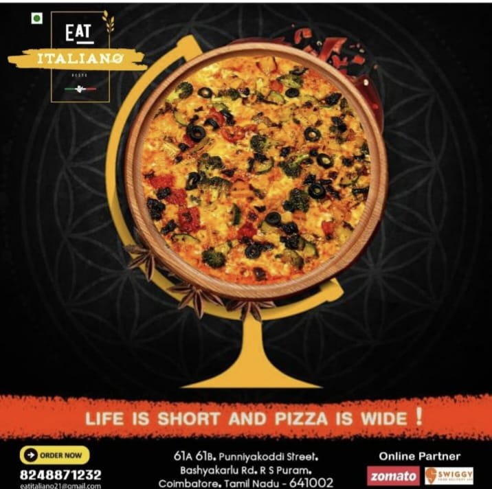 EAT ITALIANO| Online Partners- Zomato @ Swiggy