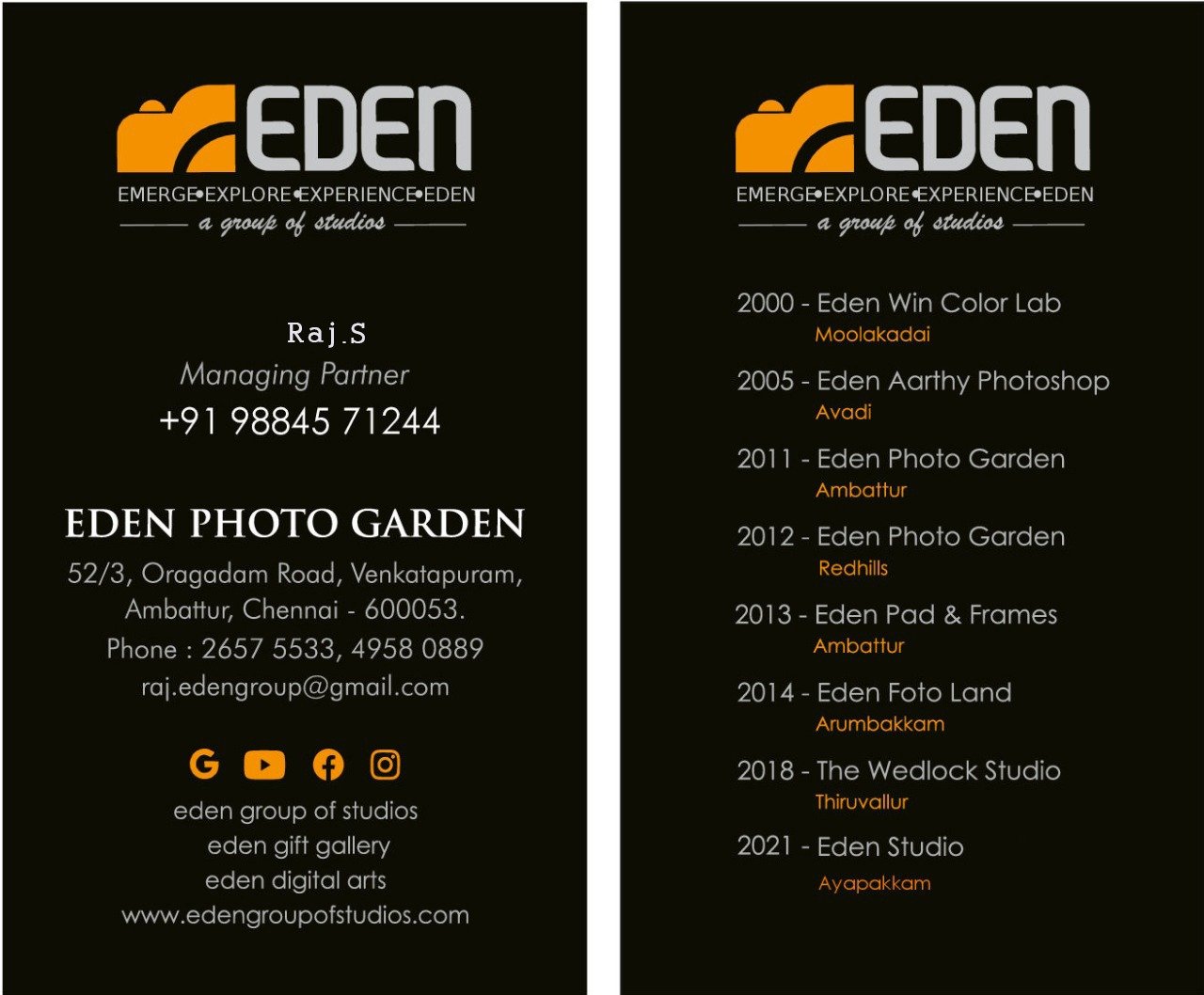 EDEN| A group Of Studios